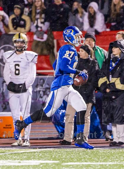Thumbnail 1 in Serra [Junipero] vs. Archbishop Mitty (CIF CCS Open Division Final) photogallery.