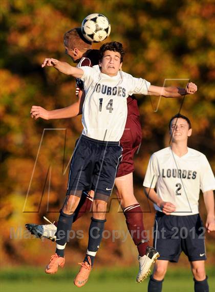 Thumbnail 1 in Our Lady of Lourdes vs. Arlington photogallery.