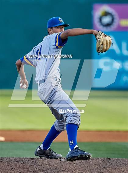 Thumbnail 1 in Valley Christian vs. Serra (CIF CCS Open Final) photogallery.