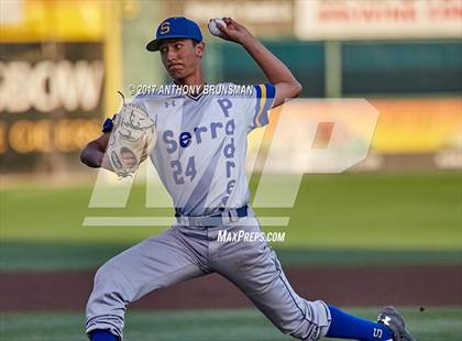 Thumbnail 1 in Valley Christian vs. Serra (CIF CCS Open Final) photogallery.