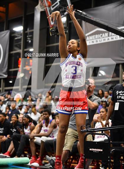 Thumbnail 3 in McDonald's All American Games (Girls 3-Point Shootout) photogallery.