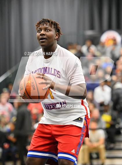 Thumbnail 1 in McDonald's All American Games (Girls 3-Point Shootout) photogallery.