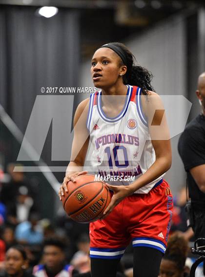 Thumbnail 3 in McDonald's All American Games (Girls 3-Point Shootout) photogallery.