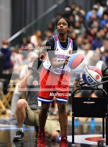 Thumbnail 1 in McDonald's All American Games (Girls 3-Point Shootout) photogallery.