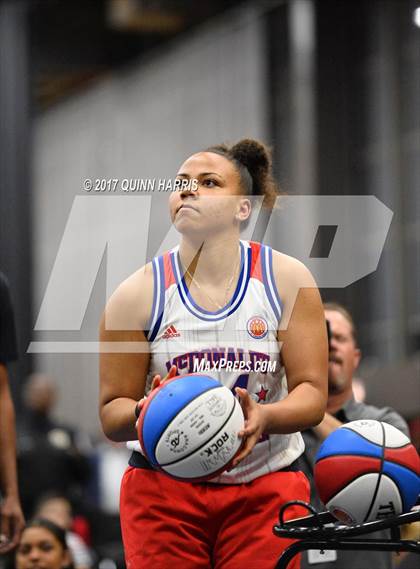 Thumbnail 3 in McDonald's All American Games (Girls 3-Point Shootout) photogallery.