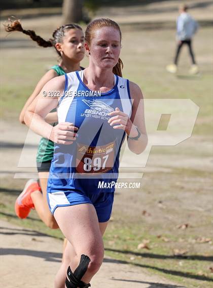 Thumbnail 1 in CIF Central Section Cross Country Championships (Girls D4 Race) photogallery.