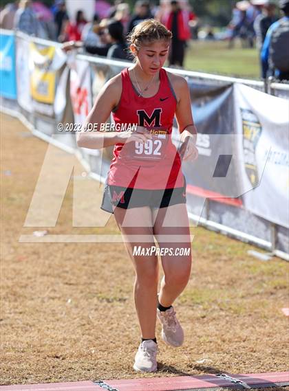 Thumbnail 3 in CIF Central Section Cross Country Championships (Girls D4 Race) photogallery.