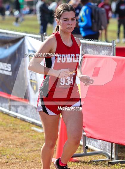 Thumbnail 2 in CIF Central Section Cross Country Championships (Girls D4 Race) photogallery.