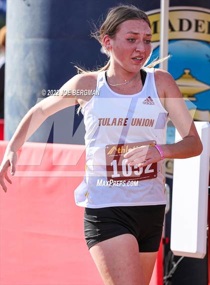 Thumbnail 2 in CIF Central Section Cross Country Championships (Girls D4 Race) photogallery.