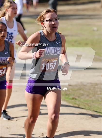 Thumbnail 2 in CIF Central Section Cross Country Championships (Girls D4 Race) photogallery.
