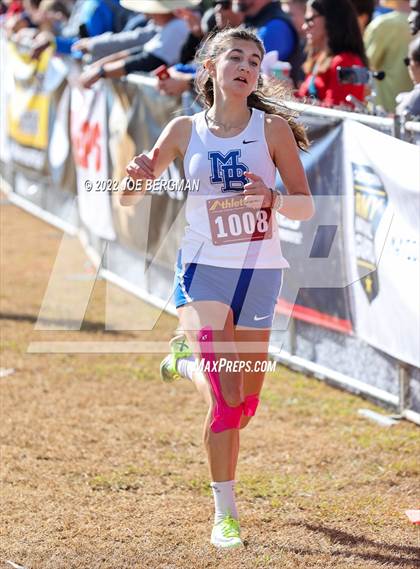 Thumbnail 2 in CIF Central Section Cross Country Championships (Girls D4 Race) photogallery.