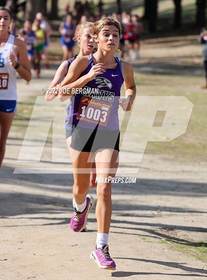 Thumbnail 3 in CIF Central Section Cross Country Championships (Girls D4 Race) photogallery.