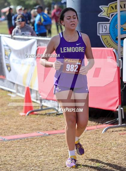 Thumbnail 2 in CIF Central Section Cross Country Championships (Girls D4 Race) photogallery.