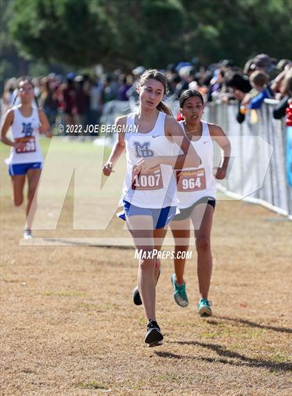 Thumbnail 1 in CIF Central Section Cross Country Championships (Girls D4 Race) photogallery.