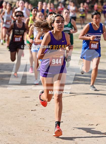 Thumbnail 3 in CIF Central Section Cross Country Championships (Girls D4 Race) photogallery.
