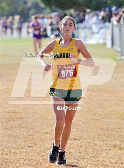 Thumbnail 3 in CIF Central Section Cross Country Championships (Girls D4 Race) photogallery.