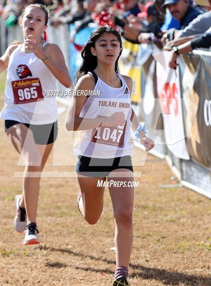 Thumbnail 2 in CIF Central Section Cross Country Championships (Girls D4 Race) photogallery.