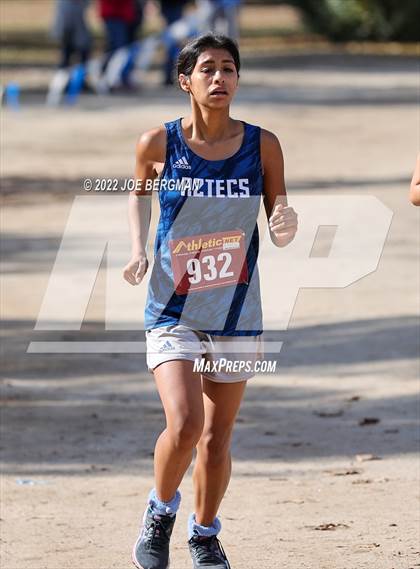 Thumbnail 2 in CIF Central Section Cross Country Championships (Girls D4 Race) photogallery.