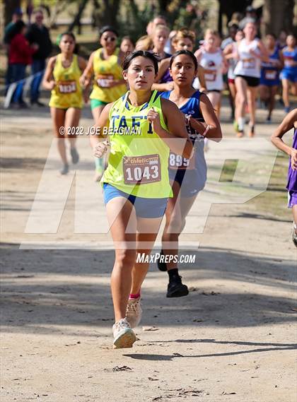Thumbnail 2 in CIF Central Section Cross Country Championships (Girls D4 Race) photogallery.