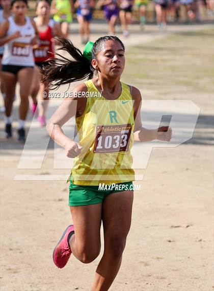 Thumbnail 2 in CIF Central Section Cross Country Championships (Girls D4 Race) photogallery.