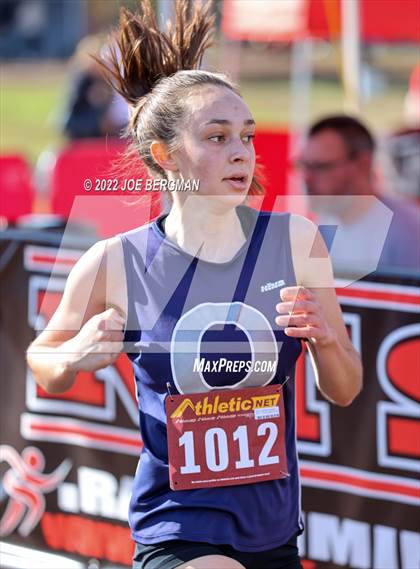 Thumbnail 2 in CIF Central Section Cross Country Championships (Girls D4 Race) photogallery.