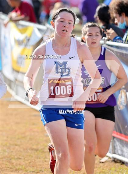 Thumbnail 3 in CIF Central Section Cross Country Championships (Girls D4 Race) photogallery.