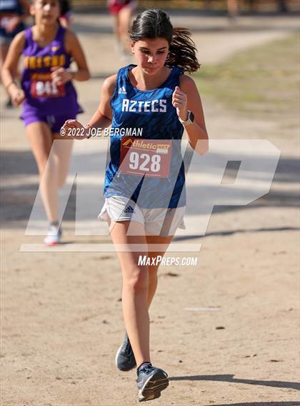 Thumbnail 3 in CIF Central Section Cross Country Championships (Girls D4 Race) photogallery.