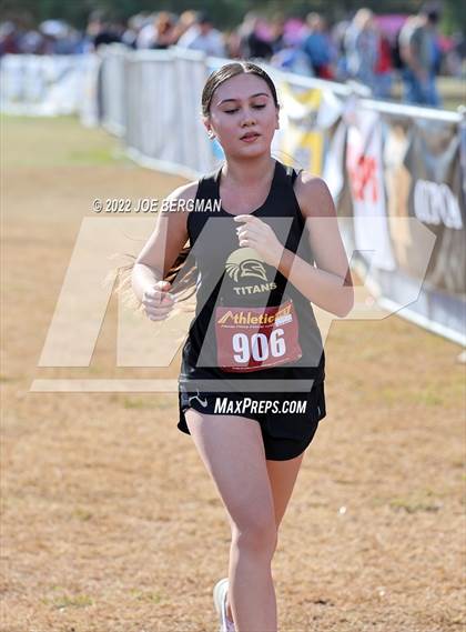 Thumbnail 2 in CIF Central Section Cross Country Championships (Girls D4 Race) photogallery.