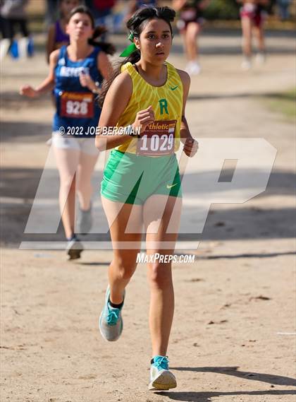 Thumbnail 2 in CIF Central Section Cross Country Championships (Girls D4 Race) photogallery.