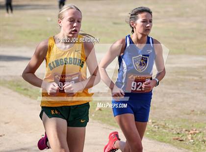 Thumbnail 3 in CIF Central Section Cross Country Championships (Girls D4 Race) photogallery.
