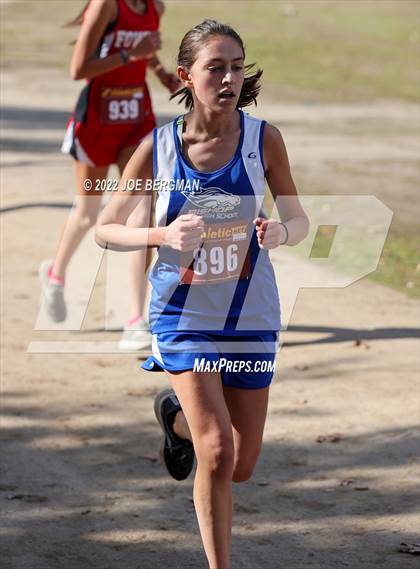 Thumbnail 1 in CIF Central Section Cross Country Championships (Girls D4 Race) photogallery.
