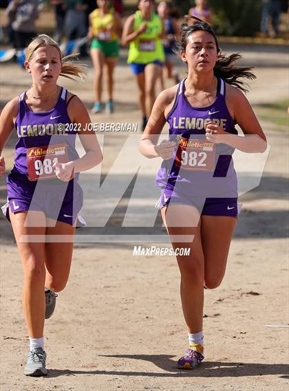 Thumbnail 1 in CIF Central Section Cross Country Championships (Girls D4 Race) photogallery.