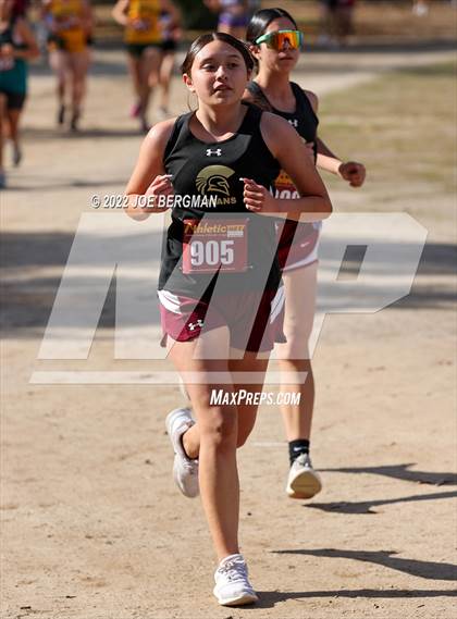 Thumbnail 2 in CIF Central Section Cross Country Championships (Girls D4 Race) photogallery.