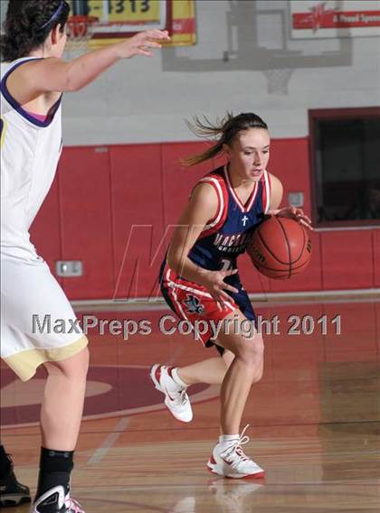 Thumbnail 2 in Bradshaw Christian vs Vacaville Christian (CIF SJS D5 Semifinals) photogallery.