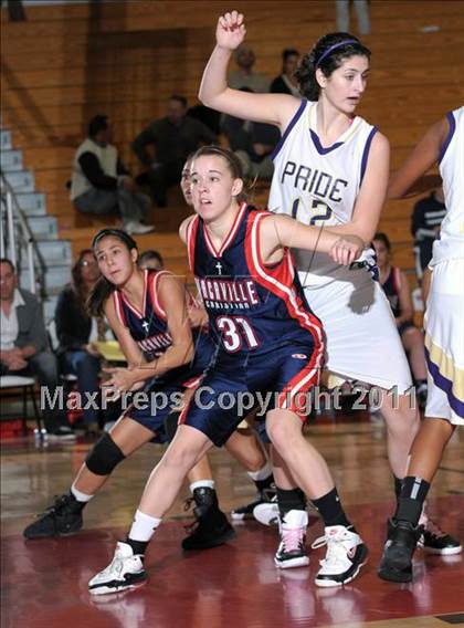 Thumbnail 1 in Bradshaw Christian vs Vacaville Christian (CIF SJS D5 Semifinals) photogallery.