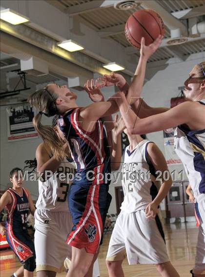 Thumbnail 1 in Bradshaw Christian vs Vacaville Christian (CIF SJS D5 Semifinals) photogallery.