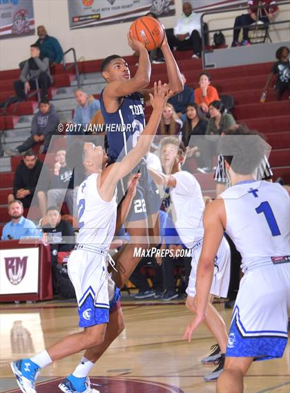 Thumbnail 2 in Capital Christian vs.Trinity (Rancho Mirage Holiday Invitational) photogallery.
