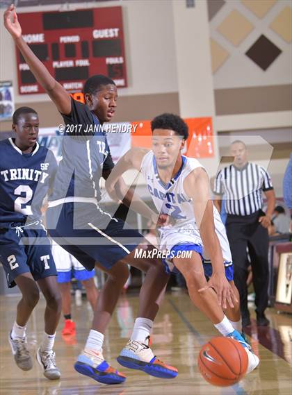 Thumbnail 1 in Capital Christian vs.Trinity (Rancho Mirage Holiday Invitational) photogallery.