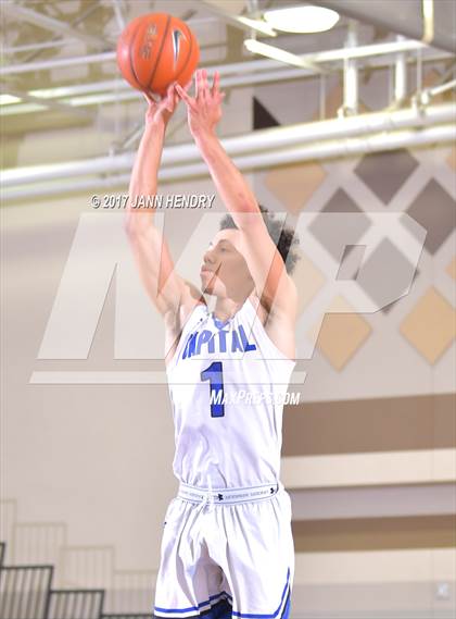 Thumbnail 2 in Capital Christian vs.Trinity (Rancho Mirage Holiday Invitational) photogallery.
