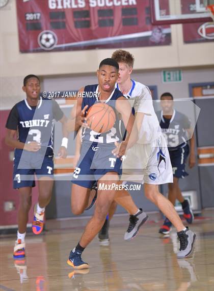 Thumbnail 2 in Capital Christian vs.Trinity (Rancho Mirage Holiday Invitational) photogallery.