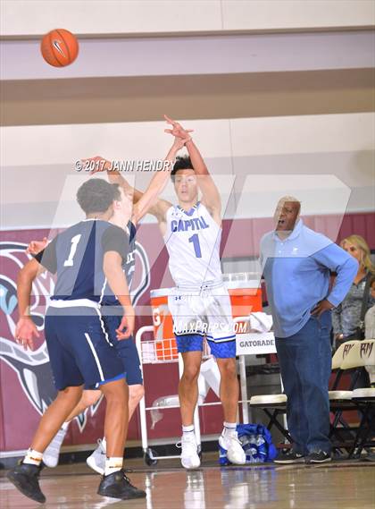 Thumbnail 1 in Capital Christian vs.Trinity (Rancho Mirage Holiday Invitational) photogallery.
