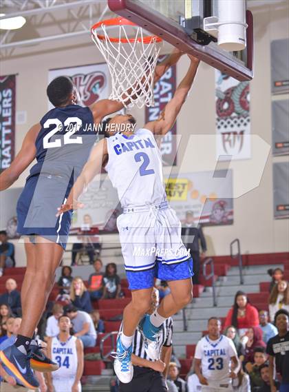 Thumbnail 1 in Capital Christian vs.Trinity (Rancho Mirage Holiday Invitational) photogallery.