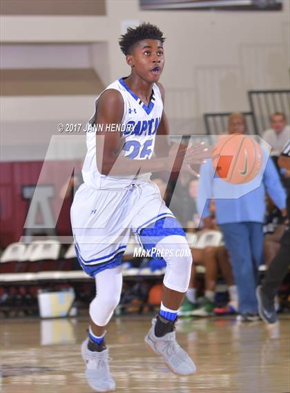Thumbnail 1 in Capital Christian vs.Trinity (Rancho Mirage Holiday Invitational) photogallery.