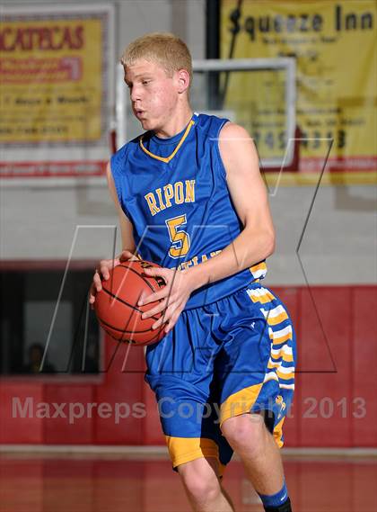 Thumbnail 3 in Ripon Christian vs. Capital Christian (CIF SJS D5 Playoffs) photogallery.