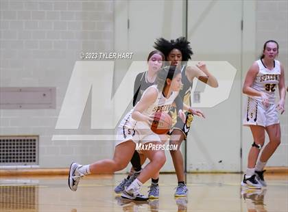 Thumbnail 3 in Purdue Polytechnic vs. Speedway (IHSAA 3A Sectional Semi-Final) photogallery.