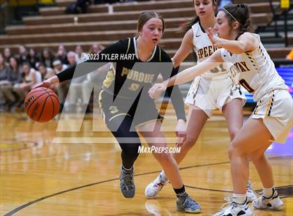 Thumbnail 3 in Purdue Polytechnic vs. Speedway (IHSAA 3A Sectional Semi-Final) photogallery.