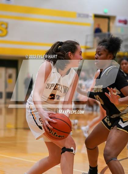 Thumbnail 3 in Purdue Polytechnic vs. Speedway (IHSAA 3A Sectional Semi-Final) photogallery.