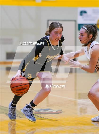 Thumbnail 3 in Purdue Polytechnic vs. Speedway (IHSAA 3A Sectional Semi-Final) photogallery.