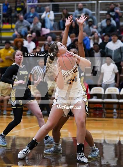 Thumbnail 3 in Purdue Polytechnic vs. Speedway (IHSAA 3A Sectional Semi-Final) photogallery.