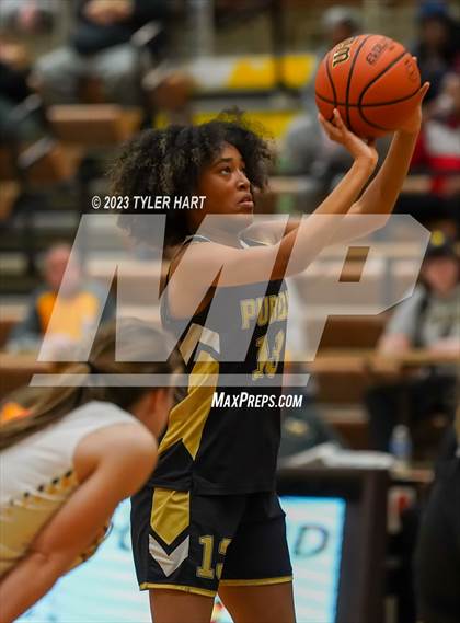 Thumbnail 2 in Purdue Polytechnic vs. Speedway (IHSAA 3A Sectional Semi-Final) photogallery.
